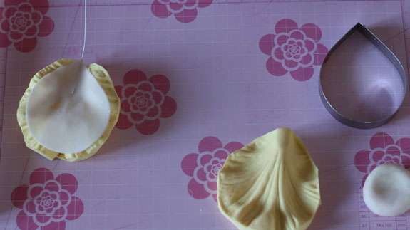 Придаем текстуру лепестку тюльпана с помощью... Кейк Попс пирожное на палочке: пошаговый фото-рецепт