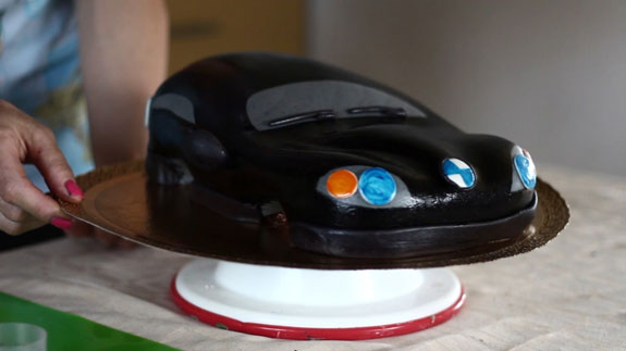 Как сделать торт машинку