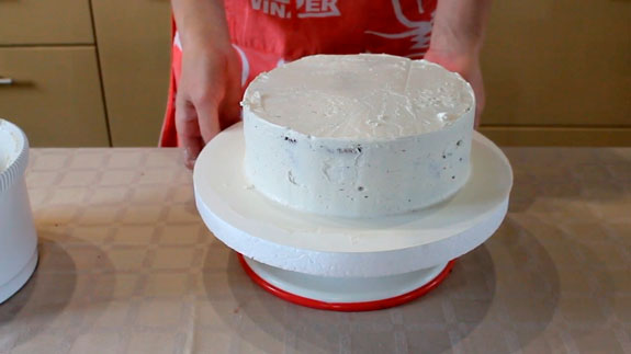 Отправляем торт в холодильник на 15-20 минут.... Торт Вишневое суфле: пошаговый фото-рецепт