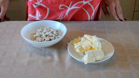 Ингредиенты. Масляный крем для выравнивания торта: пошаговый фото-рецепт