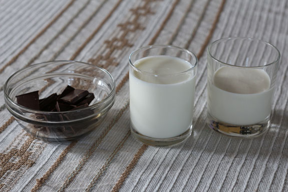 Три простых ингредиента. Горячий шоколад со сливками: пошаговый фото-рецепт